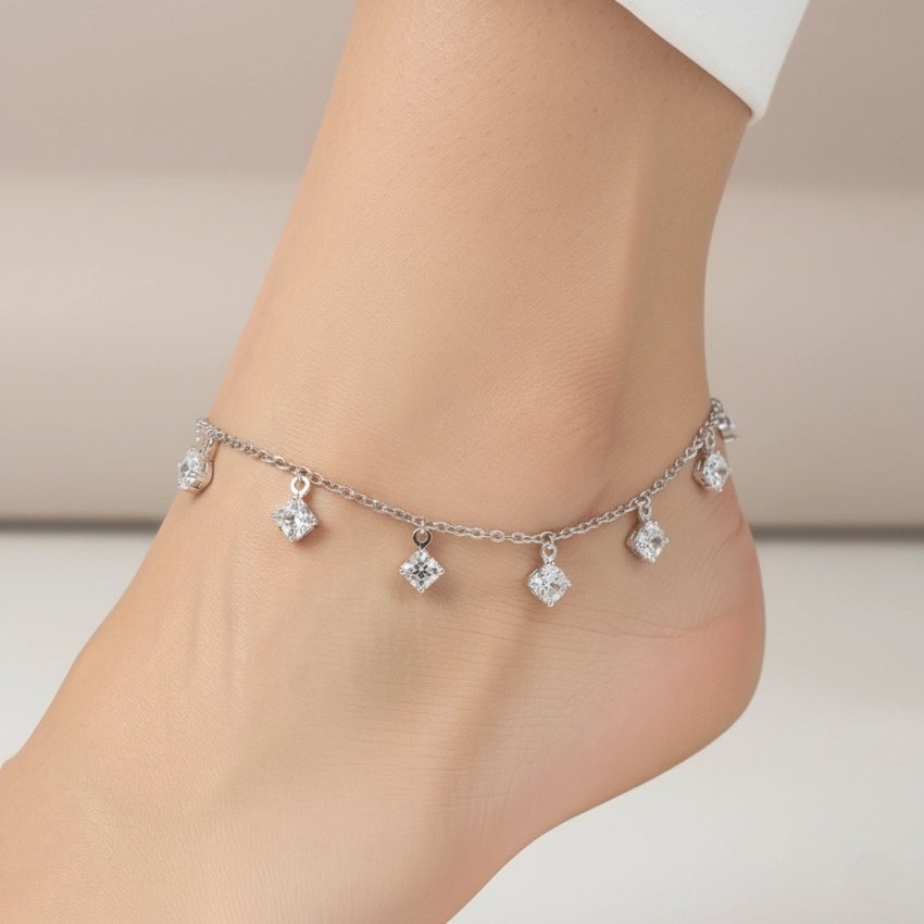 پابند نگین مربعی ژوپینگ کد 661