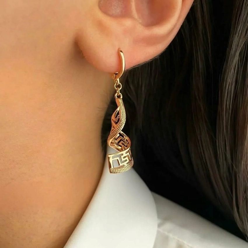 گوشواره آویز ورساچه ژوپینگ کد 699